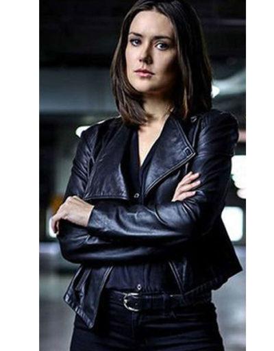 Elizabeth Keen The Blacklist Megan Boone Black Leather Jacket