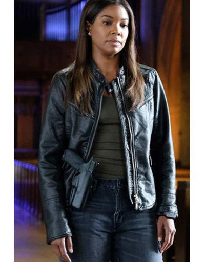 L.A.’S Finest Sydney Burnett Black Leather Jacket