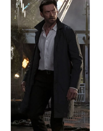 Reminiscence Hugh Jackman Trench Cotton Coat