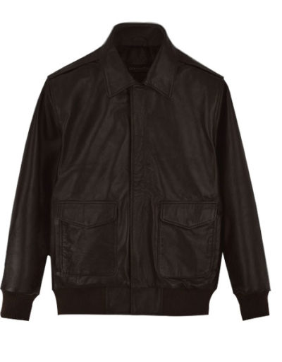 Steve Carell Welcome to Marwen Bomber Leather Jacket