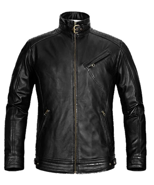 The Bourne Legacy Jeremy Renner Black Leather Jacket