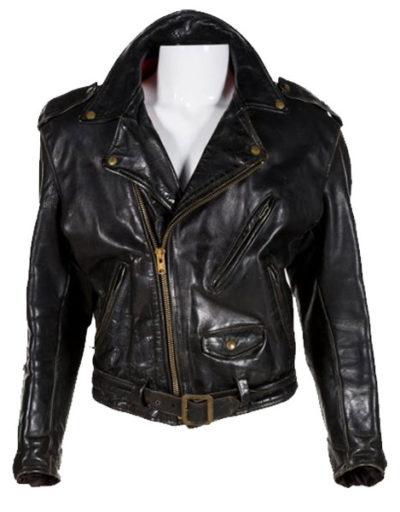 The Lords of Flatbush Stanley Rosiello Black Leather Jacket