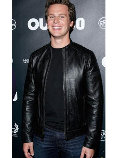 The Matrix 4 Jonathan Groff Black Leather Jacket