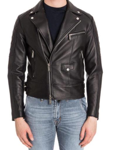 WandaVision’s Pietro aka Quicksilver Black Leather Jacket