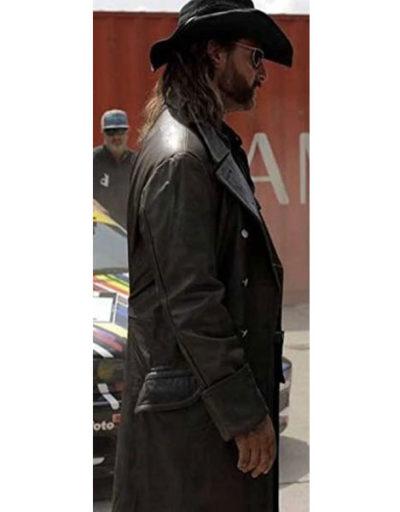 Asphalt Burning Henning Baum Brown Leather Coat