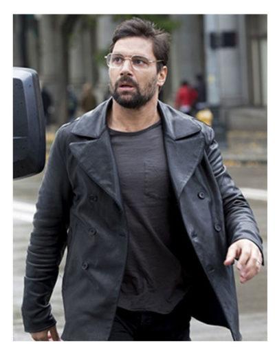 Creed Beta Test Black Leather Jacket