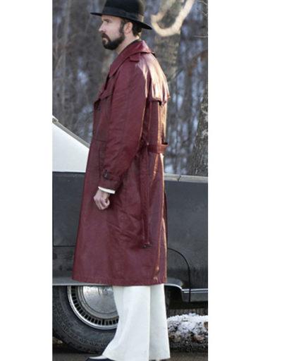 Fargo S04 Brad Mann Leather Trench Coat