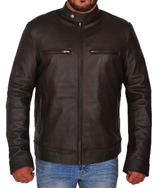 Hang Voight Chicago P.D. Brown Leather Jacket