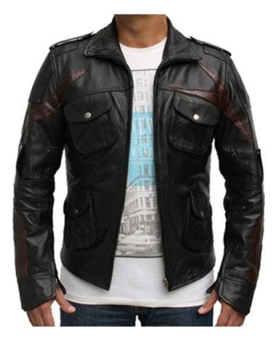 James Heller Prototype 2 Black Leather Jacket