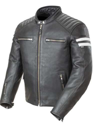 Joe Rocket Classic 92 Black Motorcycle Leather Jacket