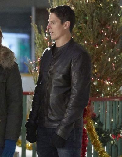 Sean Faris A Veteran’s Christmas Joe Peterson Leather Jacket