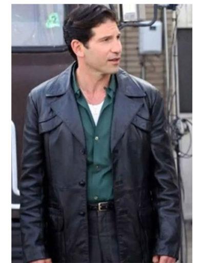 The Many Saints of Newark Jon Bernthal Leather Trench Coat