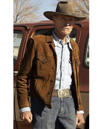 Clint Eastwood Cry Macho (2021) Suede Leather Jacket