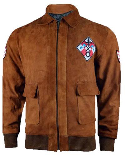 Ryo Hazuki Shenmue 3 Brown Suede Jacket