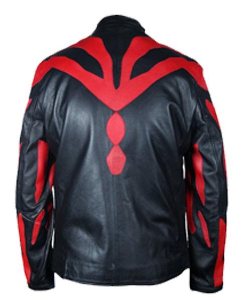 Black & Red Leather Jacket