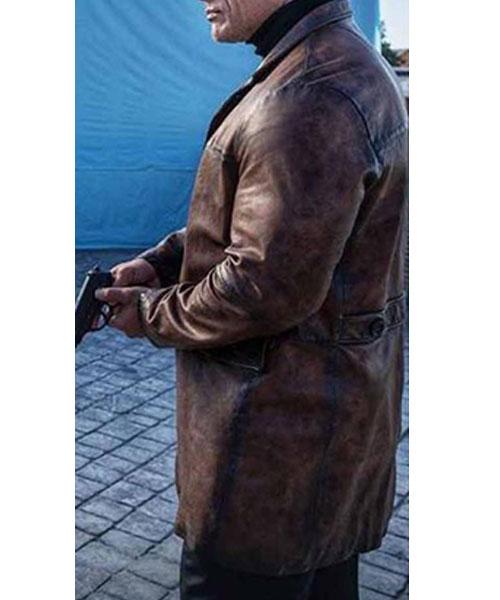 Dwayne Johnson Red Notice Coat