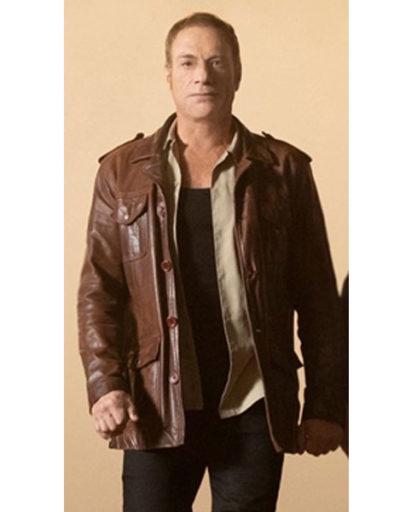 Jean Claude Van Damme The Last Mercenary Leather Coat