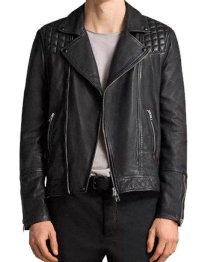 Sex Life Brad Simon Black Leather Jacket