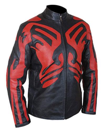 Star Wars Darth Maul Costume Leather Jacket