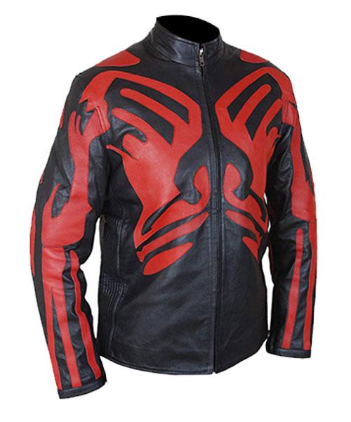 Star Wars Darth Maul Costume Leather Jacket