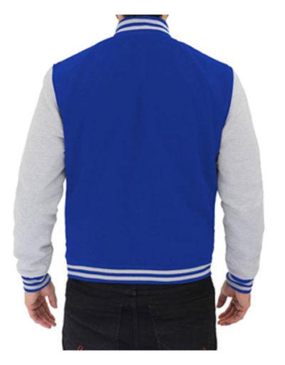 Blue and Grey Varsity Jacket
