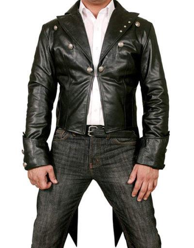 Bray Wyatt The Fiend Black Leather Jacket