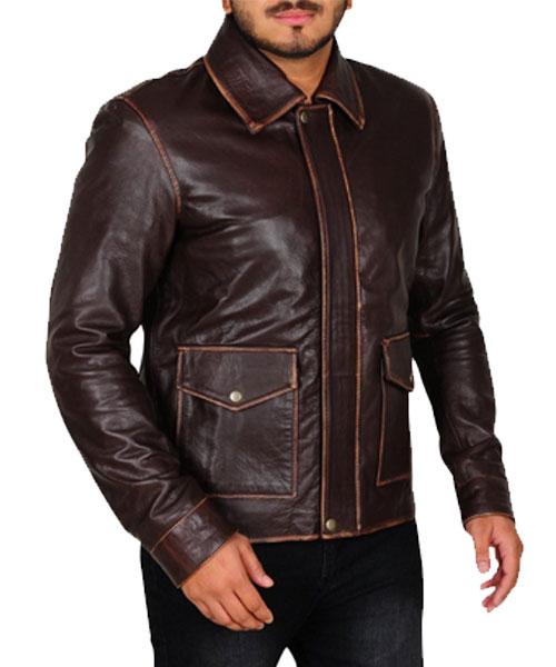 Indiana Jones 5 Harrison Ford leather Jacket