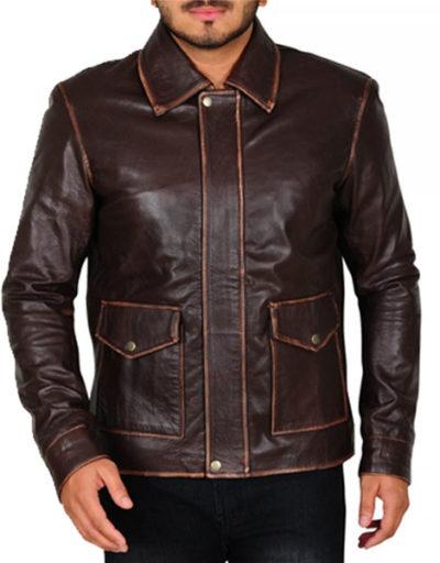 Indiana Jones 5 Harrison Ford leather Jacket