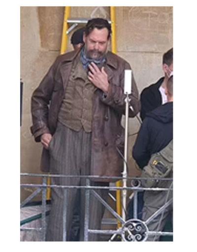 Wonka Tom Davis Leather Coat