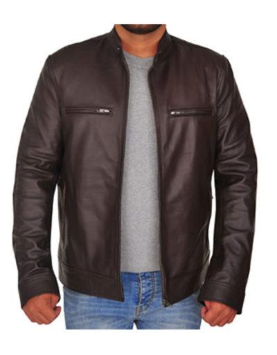 Chicago PD Hank Voight Brown Leather Jacket