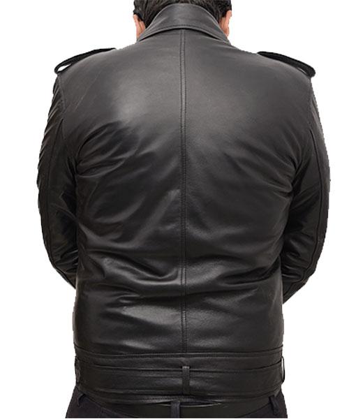 The Nowhere Inn 2021 Brian Black Leather Jacket - Image 2