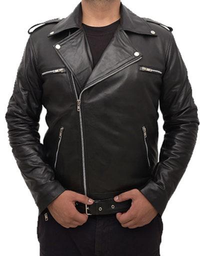 The Nowhere Inn 2021 Brian Black Leather Jacket