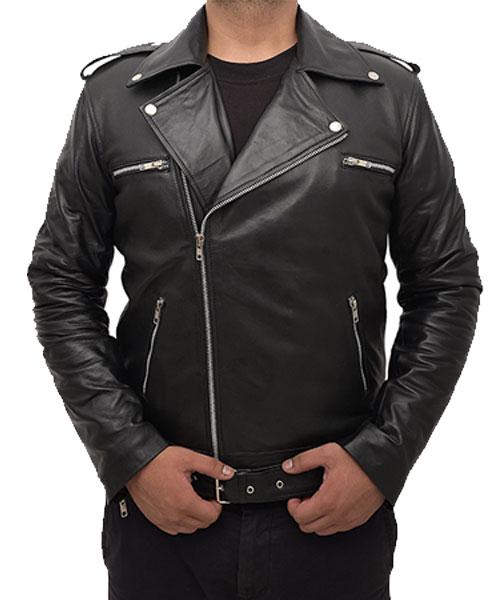The Nowhere Inn 2021 Brian Black Leather Jacket