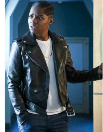 All American Bre-Z Black Leather Jacket
