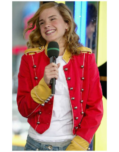 Military Cotton Red Jacket
