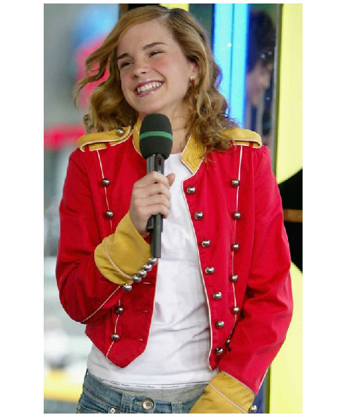 Military Cotton Red Jacket