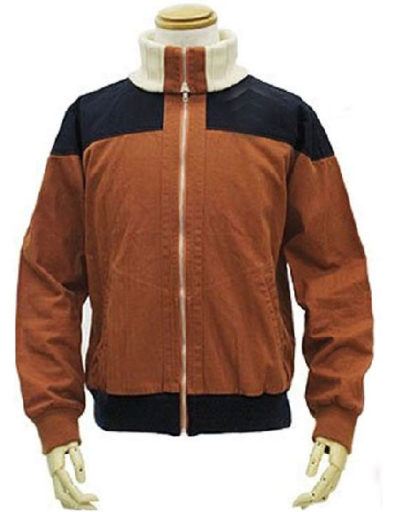Naruto Uzumaki Brown Bomber Cotton Jacket
