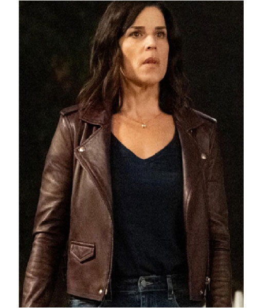 Scream 2022 Neve Campbell Leather Jacket