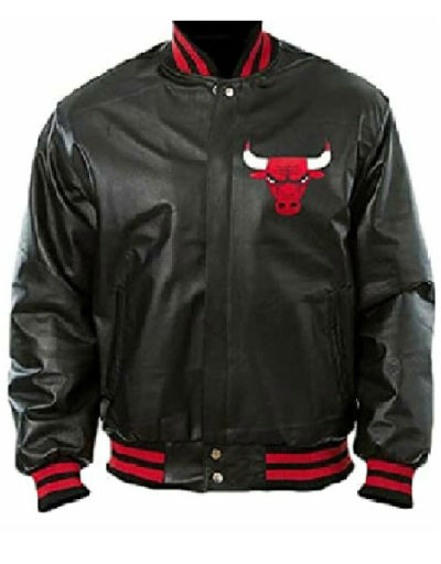 Baseball Varsity Chicago Red Bull Leather Jacket