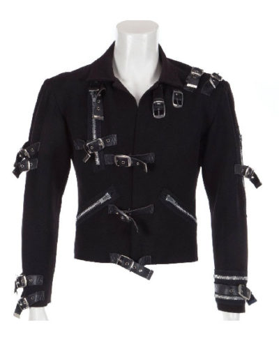 Michael Jacksons Bad Tour Black Wool Jacket