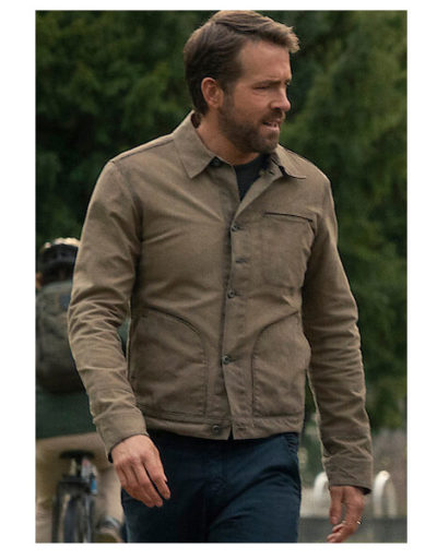 Ryan Reynolds The Adam Project Cotton Jacket