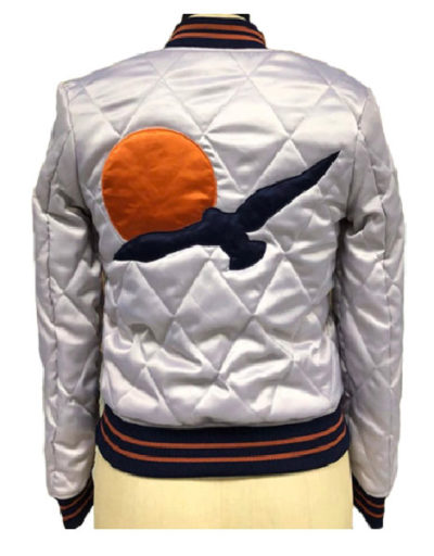 70’s Silver Wings Bomber Jacket