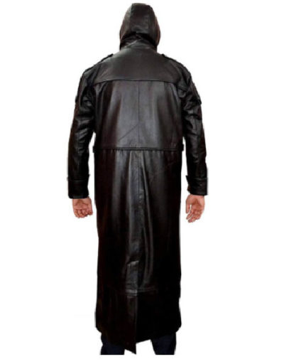 Blade Runner 1982 Rutger Hauer Black Trench Coat