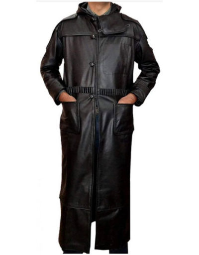 Roy Batty Blade Runner 1982 Black Leather Coat