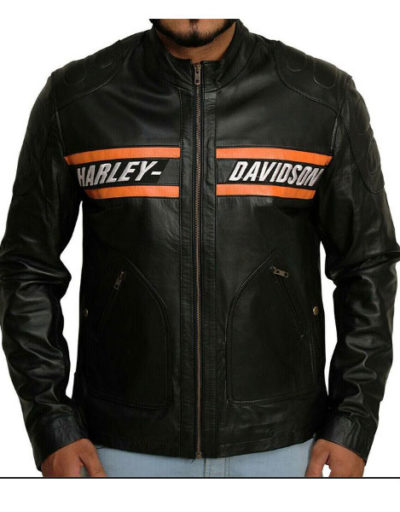 wwe goldberg harley davidson leather jacket