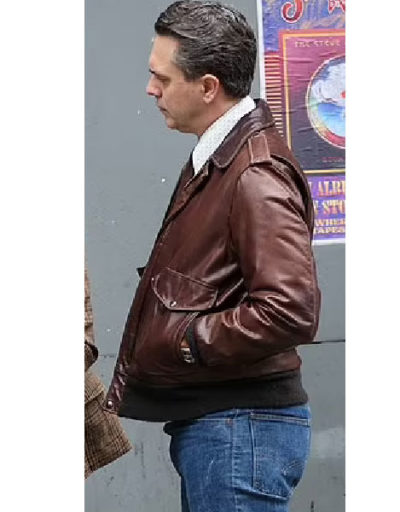 Thomas Sadoski Leather Jacket