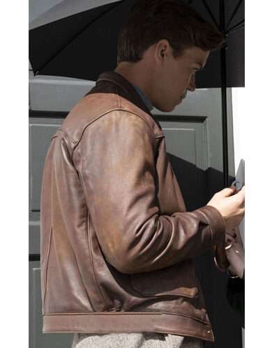 Why Didnt They Ask Evans Will Poulter Leather Jacket