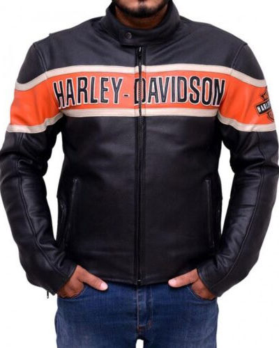 Harley Davidson Victory Lane Leather Jacket