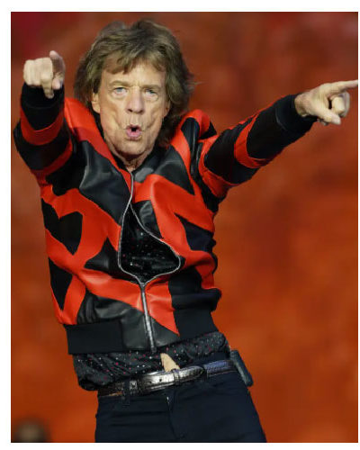 Mick Jagger The Rolling Stones Anfield Stadium Leather Jacket