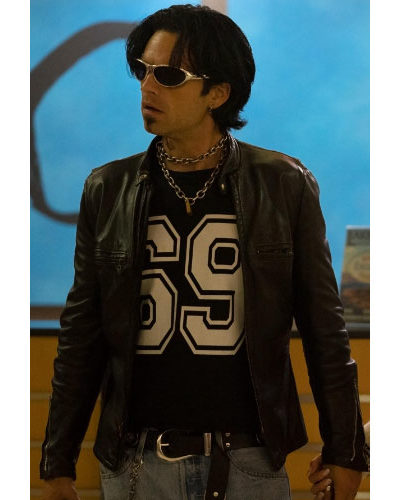 Sebastian Stan Pam & Tommy 2022 Leather Jacket
